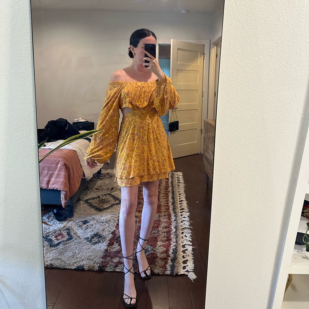 Free people, cut out dress